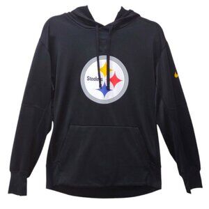 Nike NFL Pittsburgh Steelers Black Pullover LS Graphic Hoodie